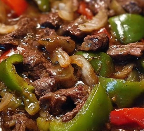crockpot pepper steak recipe