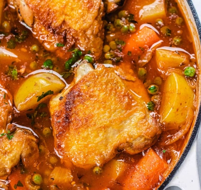 slow cooker chicken stew